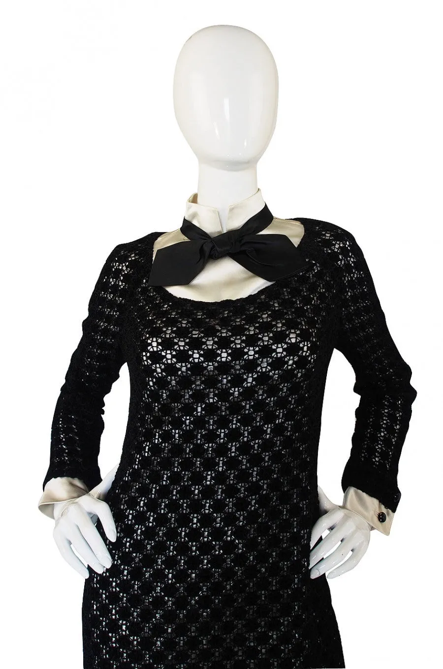 1960s Patrick De Barentzen Couture Dress
