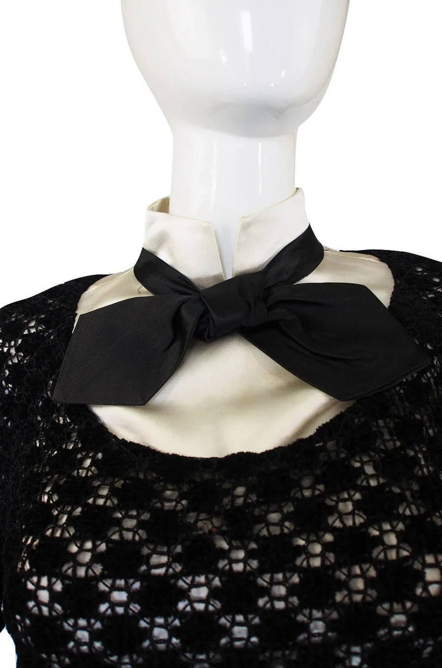 1960s Patrick De Barentzen Couture Dress