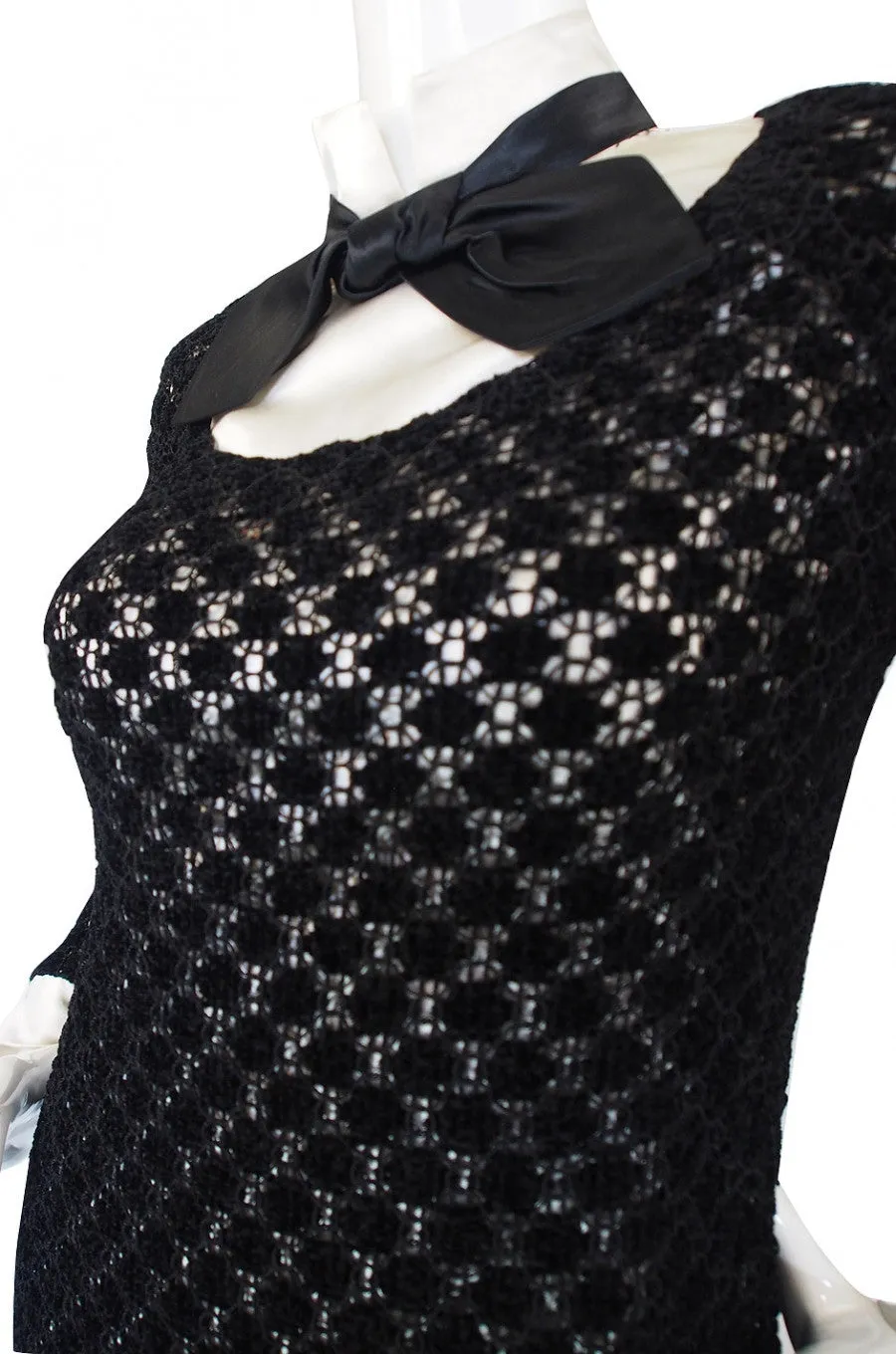 1960s Patrick De Barentzen Couture Dress