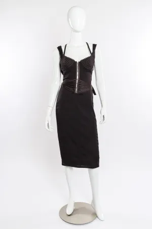 2003 F/W Silk Corset Dress