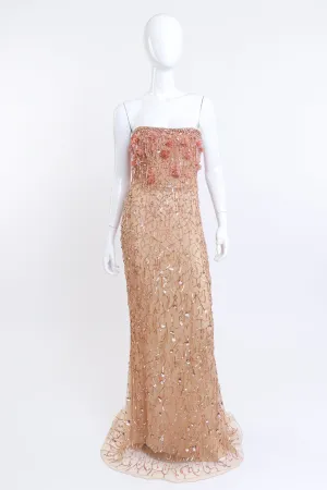 2017 Couture Collection Crystal Cluster Gown
