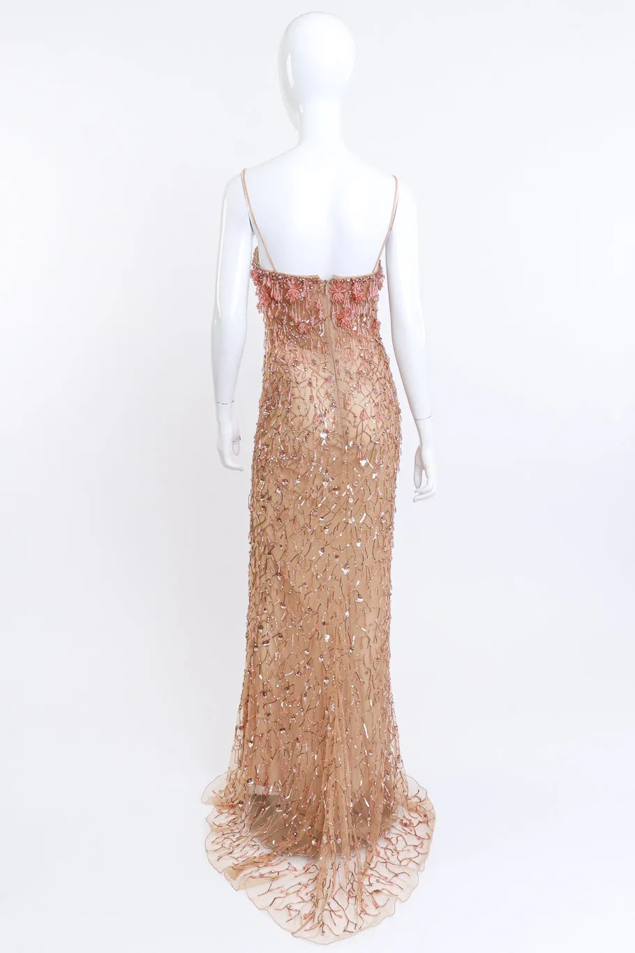 2017 Couture Collection Crystal Cluster Gown