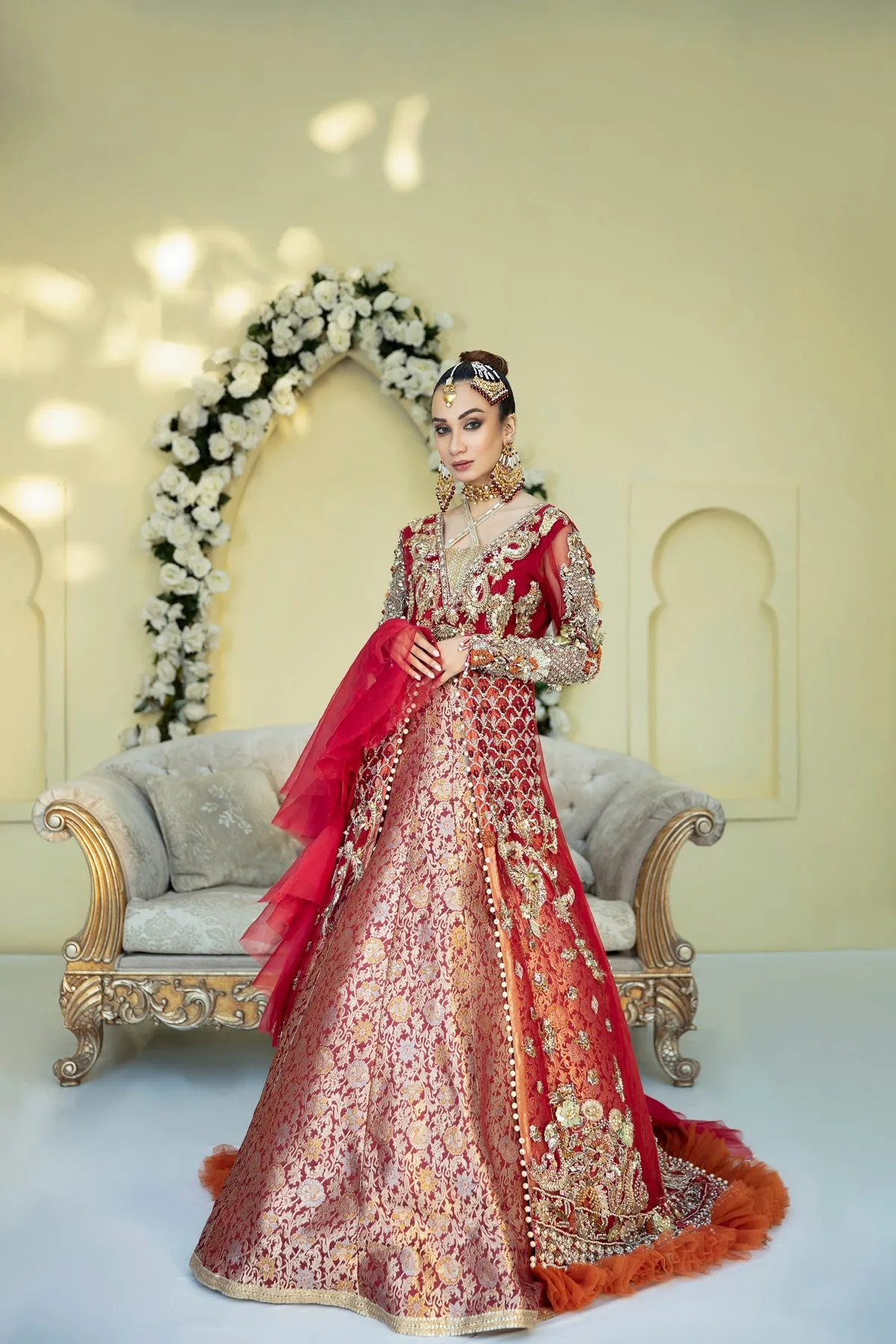Adelia | AJR Couture Bridals Collection 2022 | Embroidered and Embellished Bridal Suits