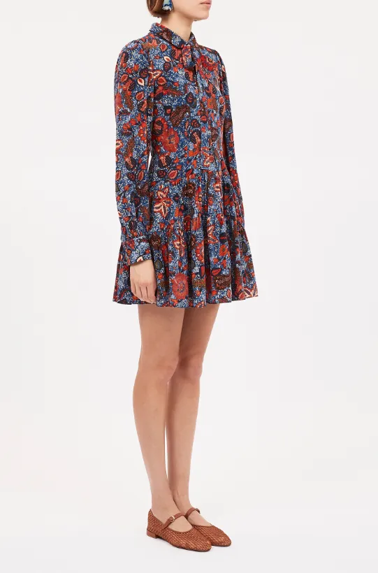 ALIYA DRESS IN CLEMATIS