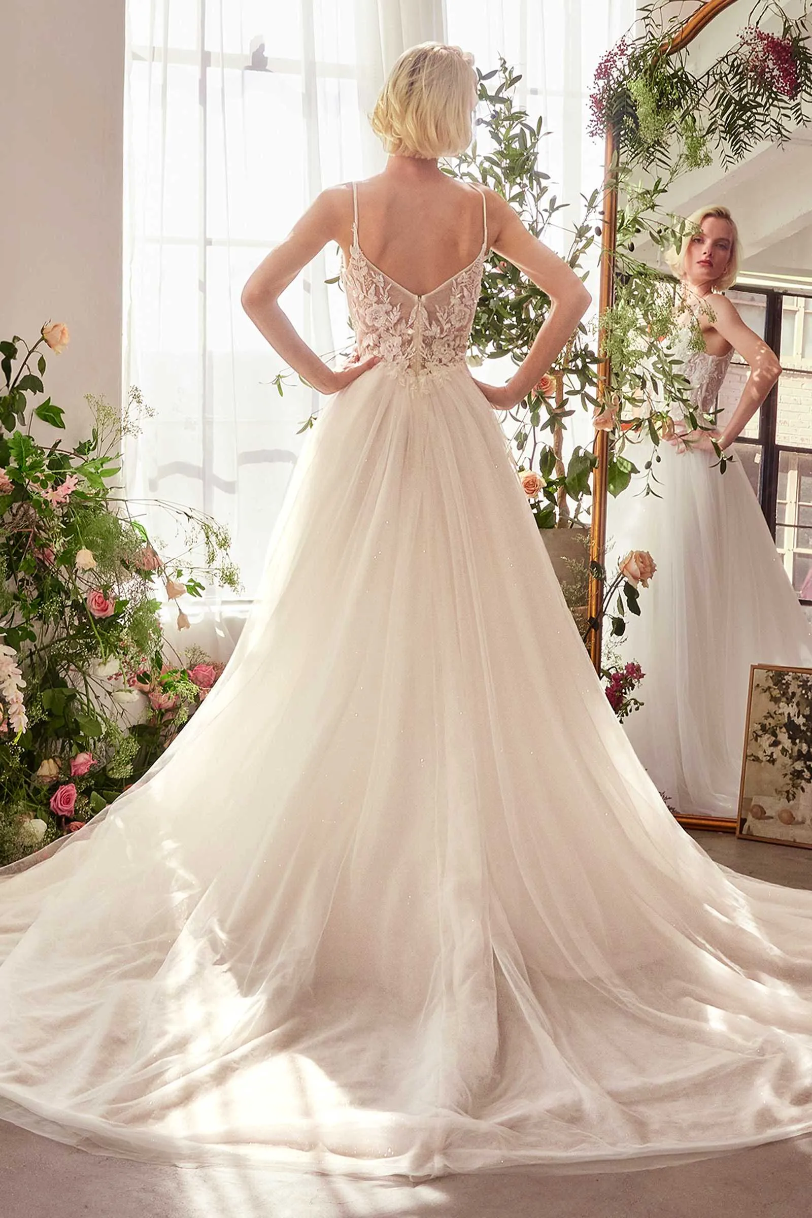 Andrea & Leo WL029 Dress Lace & Tulle Bridal Ball Gown
