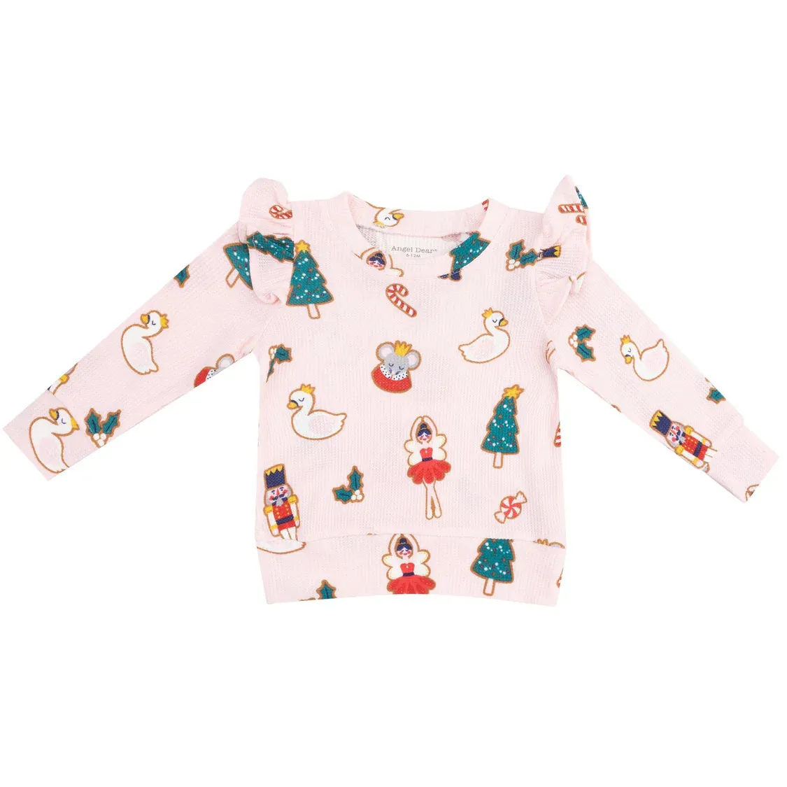 Angel Dear Christmas Candy Cane  Tutu Shirt