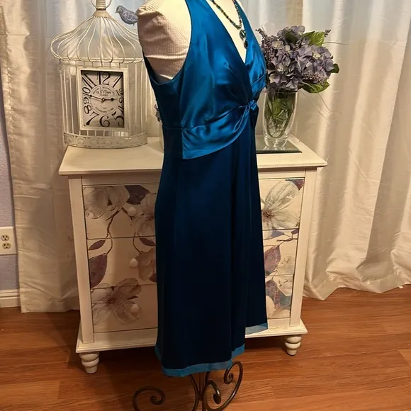 Ann Taylor Silk Satin Dress