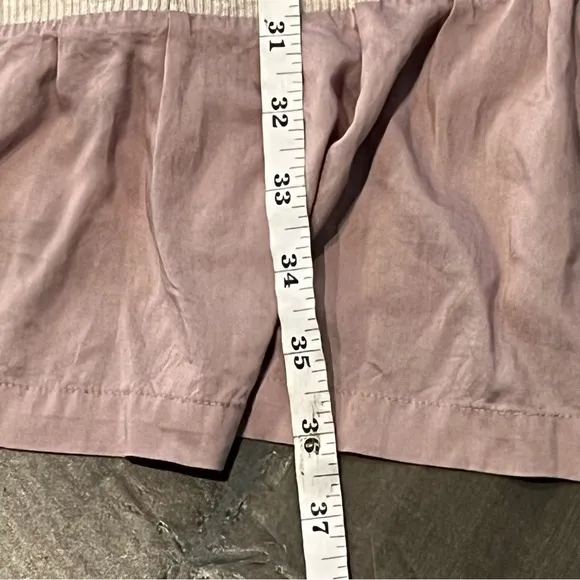 Anthropologie Wildfell Dusty Pink Tiered Ruffle Dress - Size Small