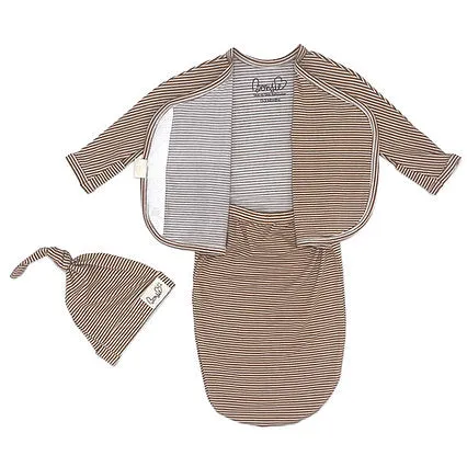 Baby Bag Gown - Mocha Twist
