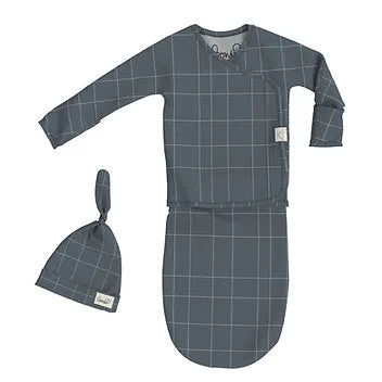 Baby Bag Gown Set - Criss Cross