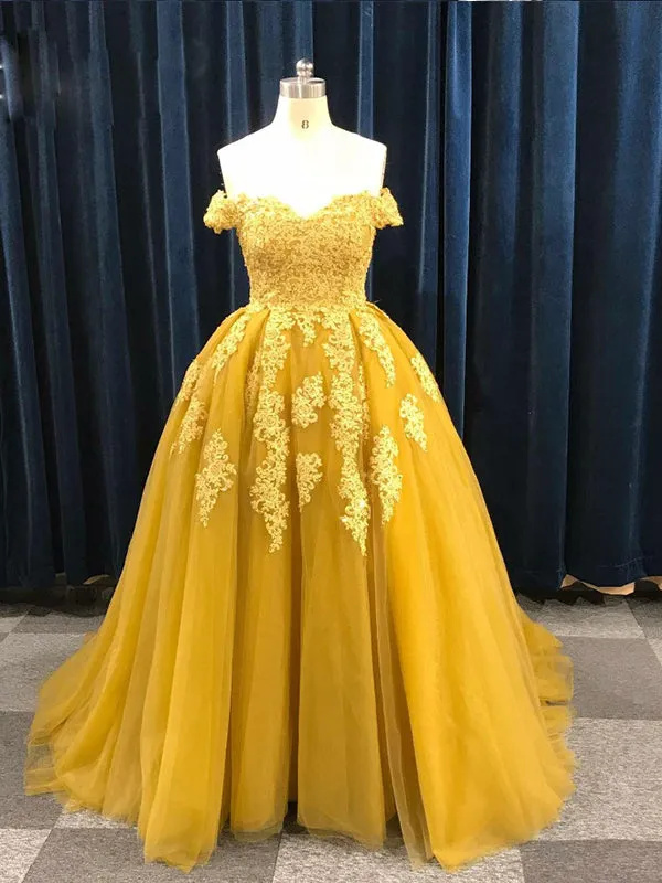 Ball Gown Cap Sleeve Lace Appliques Prom Dresses 2019 Burgundy Prom/Evening Dress PIN7114