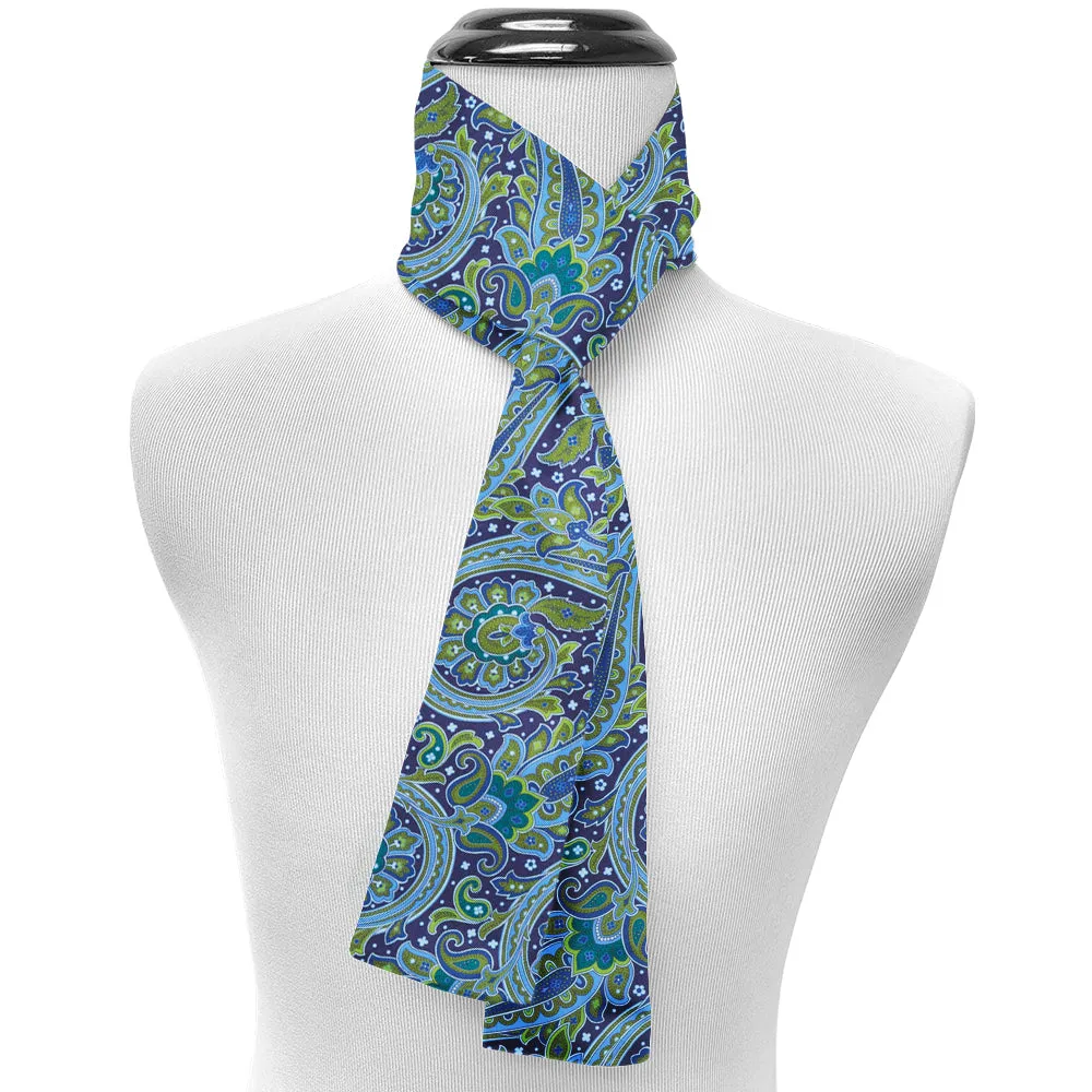Barshaw Blue - Men's Silk Scarf
