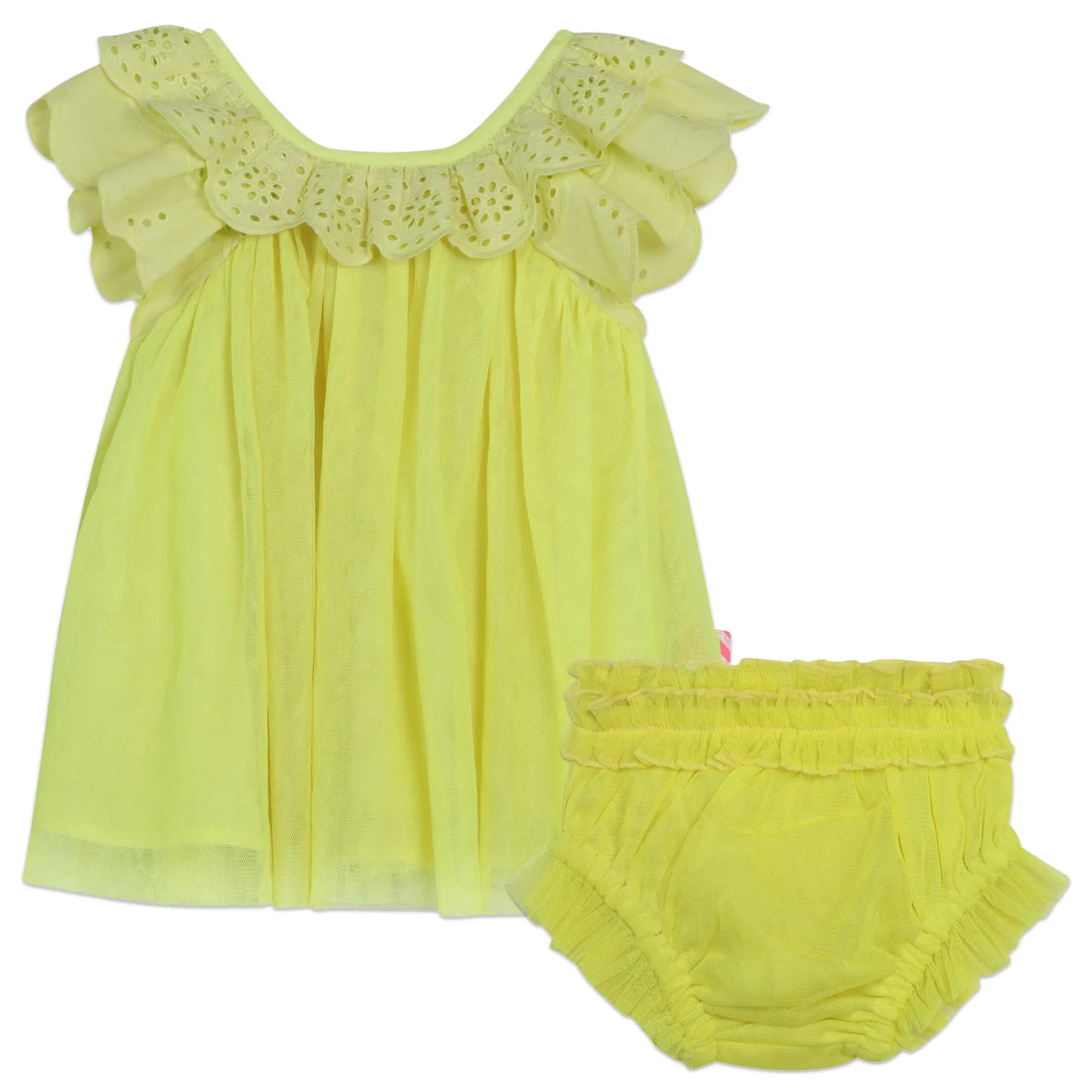 Billieblush Baby Girls Yellow Dress Ensemble