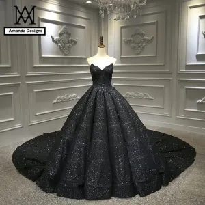 Black Glitter
