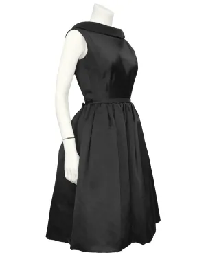 Black Satin Dress
