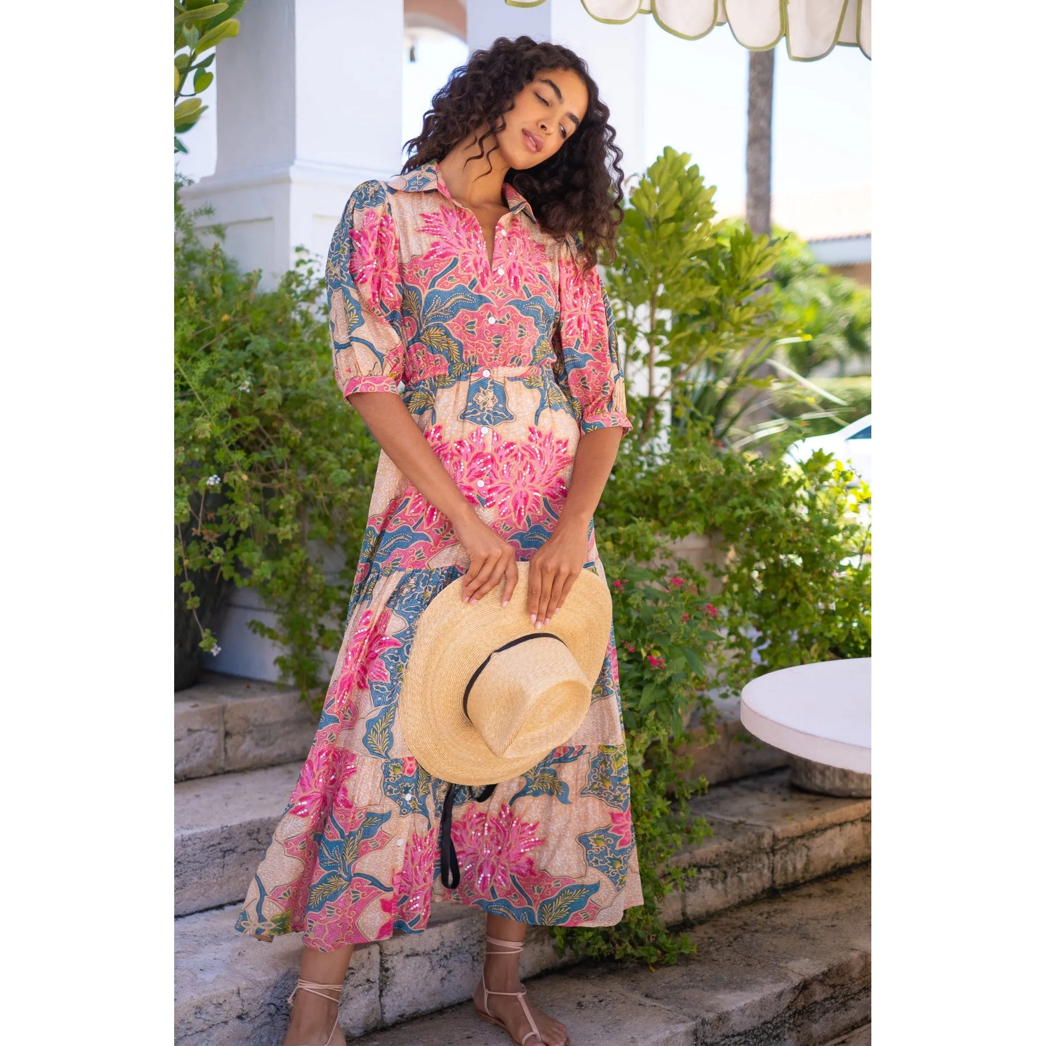 Blair Maxi Dress- Beaded