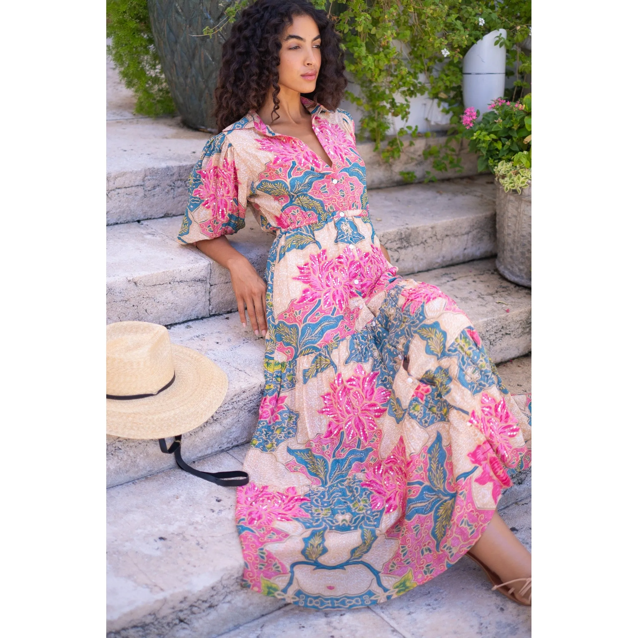 Blair Maxi Dress- Beaded