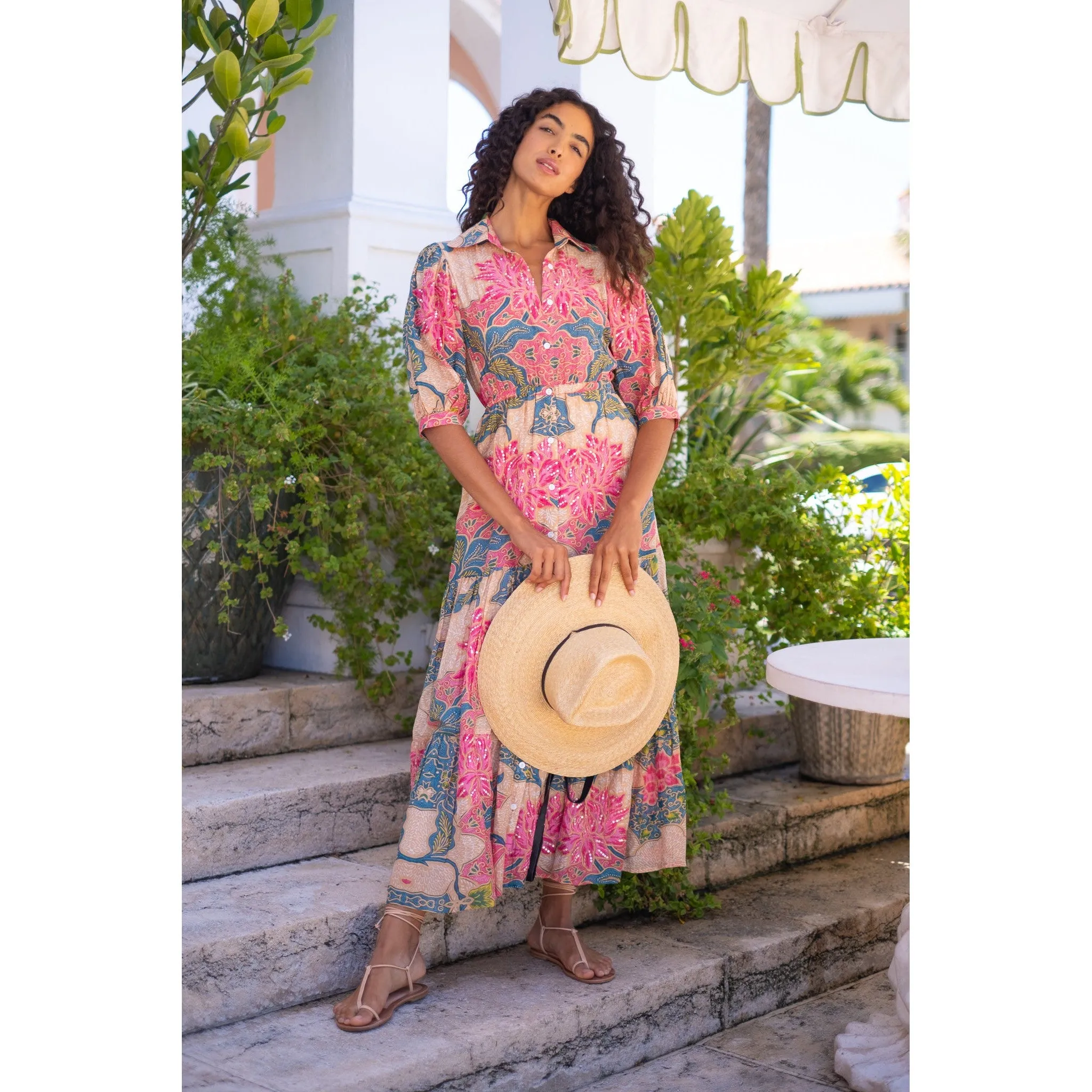 Blair Maxi Dress- Beaded