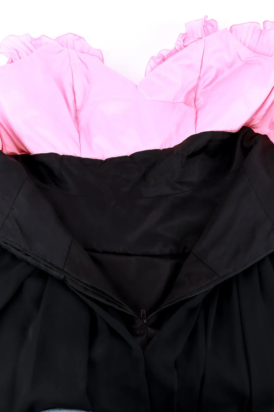 Blossoming Ruched Evening Gown