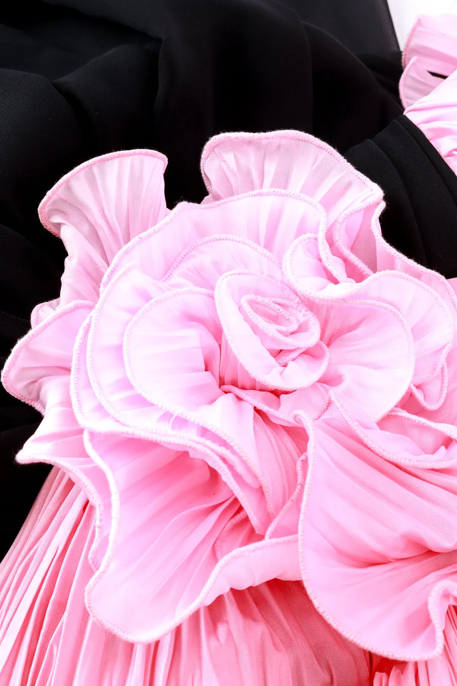 Blossoming Ruched Evening Gown