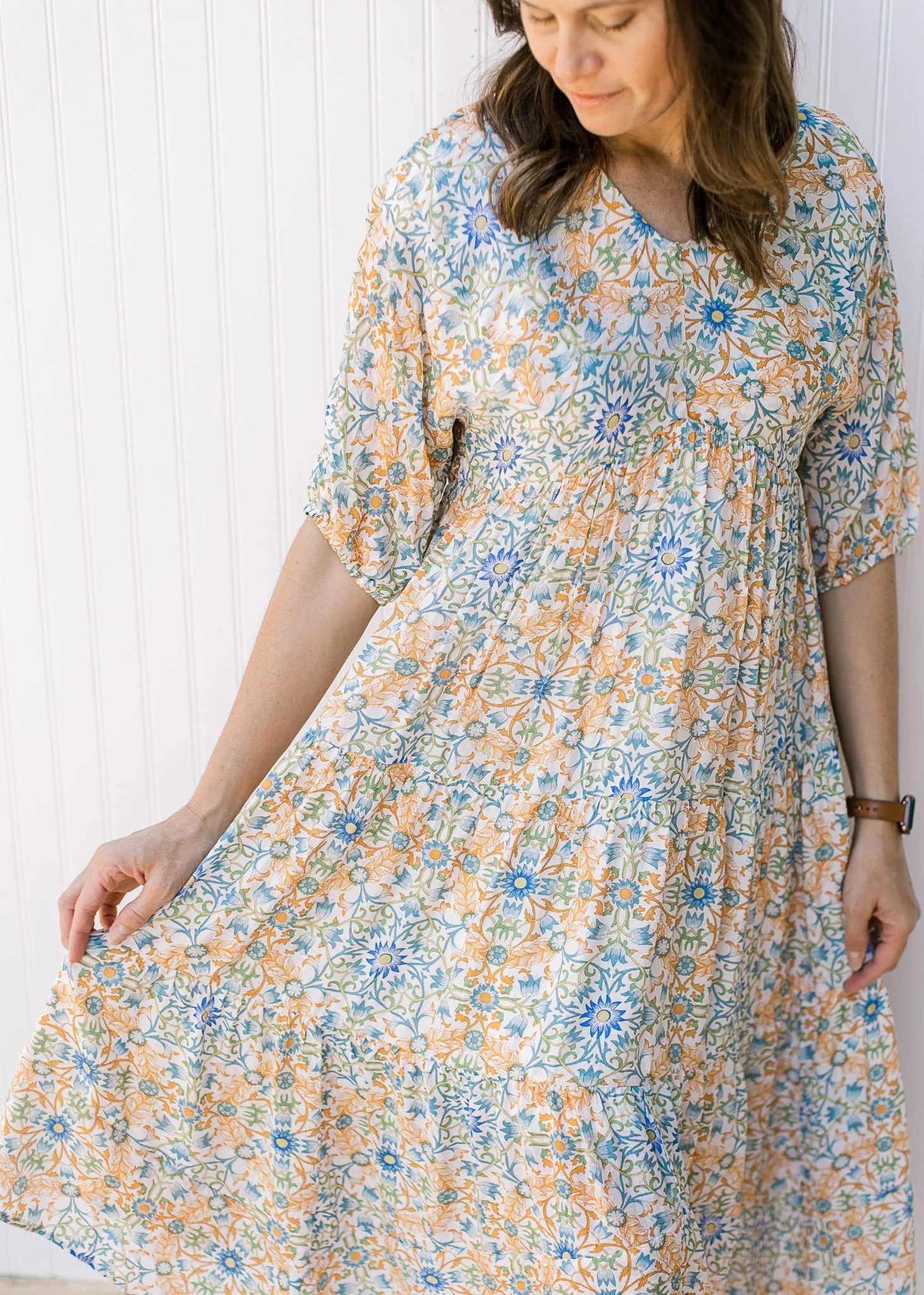 Blue Tangerine Dress