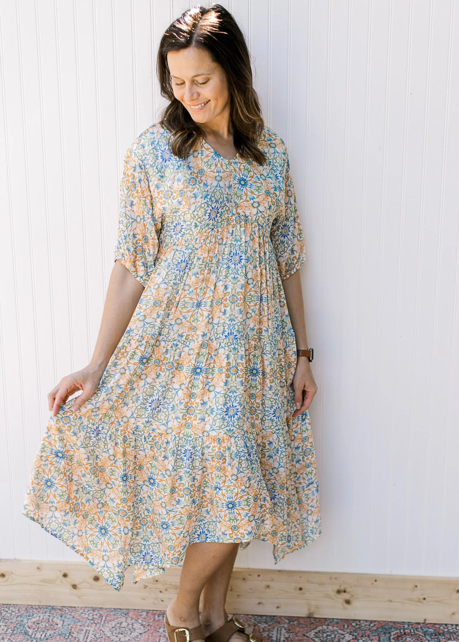 Blue Tangerine Dress