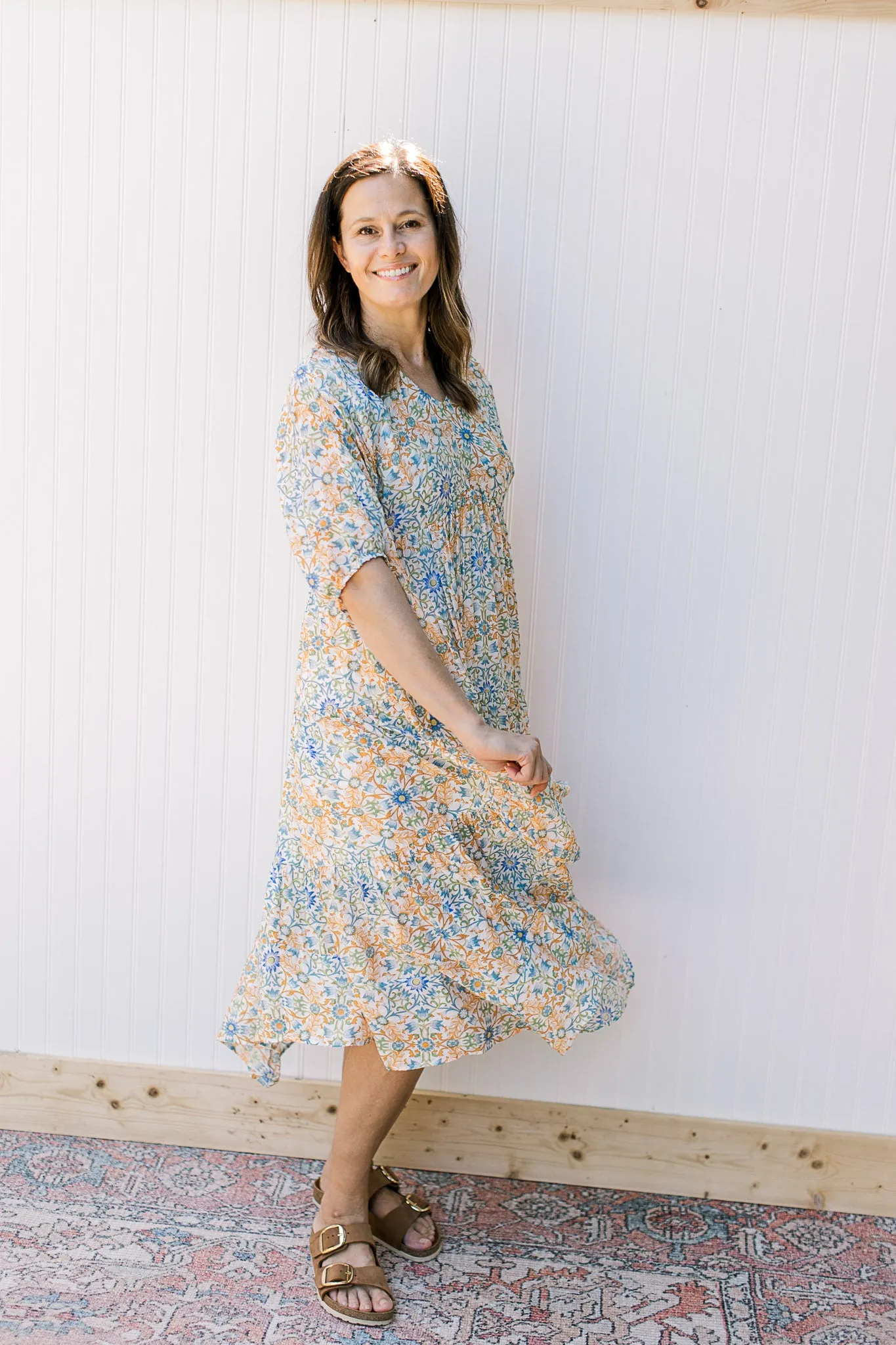 Blue Tangerine Dress