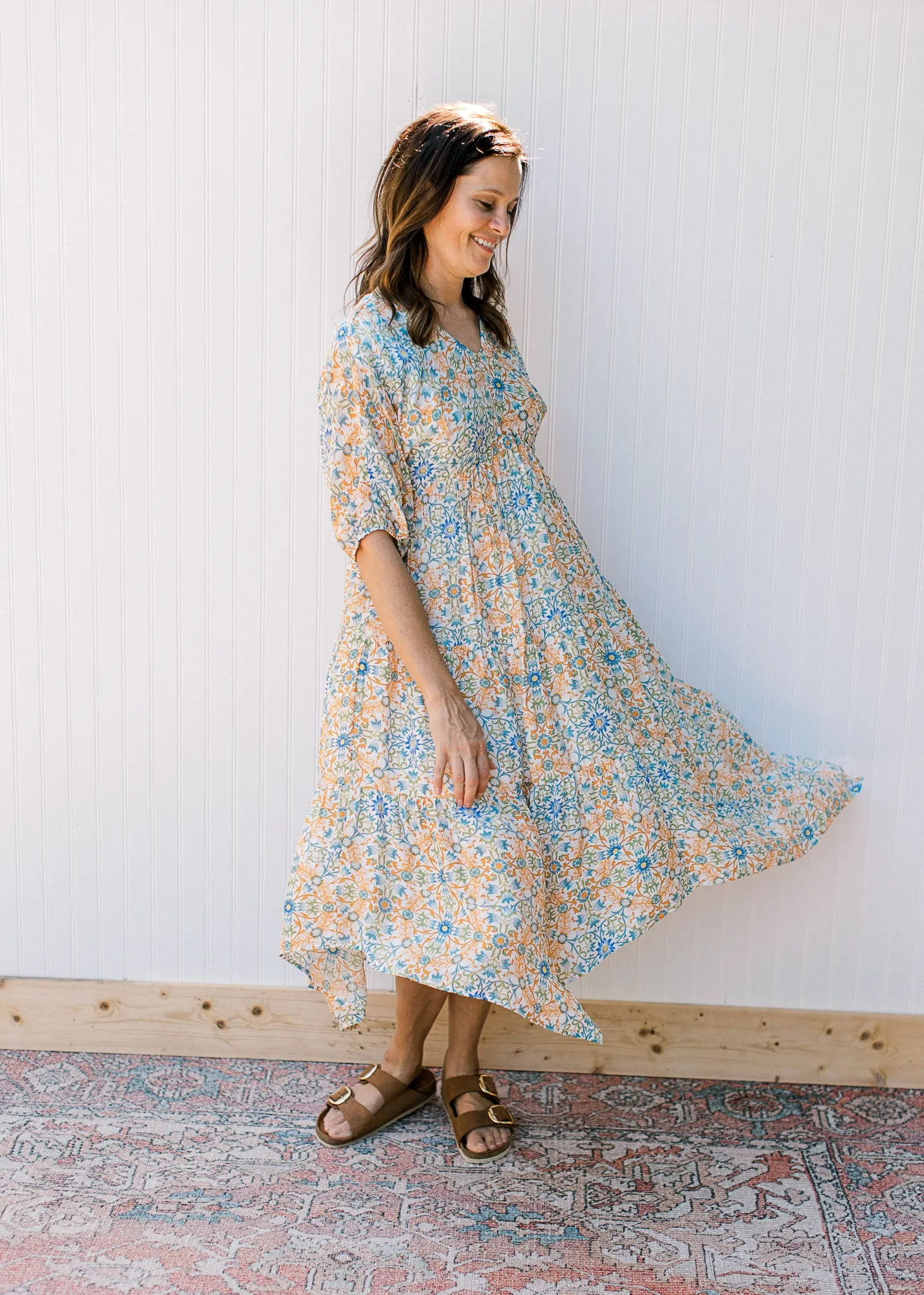 Blue Tangerine Dress