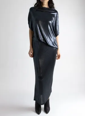 Blu's Gown - Navy Sparkle