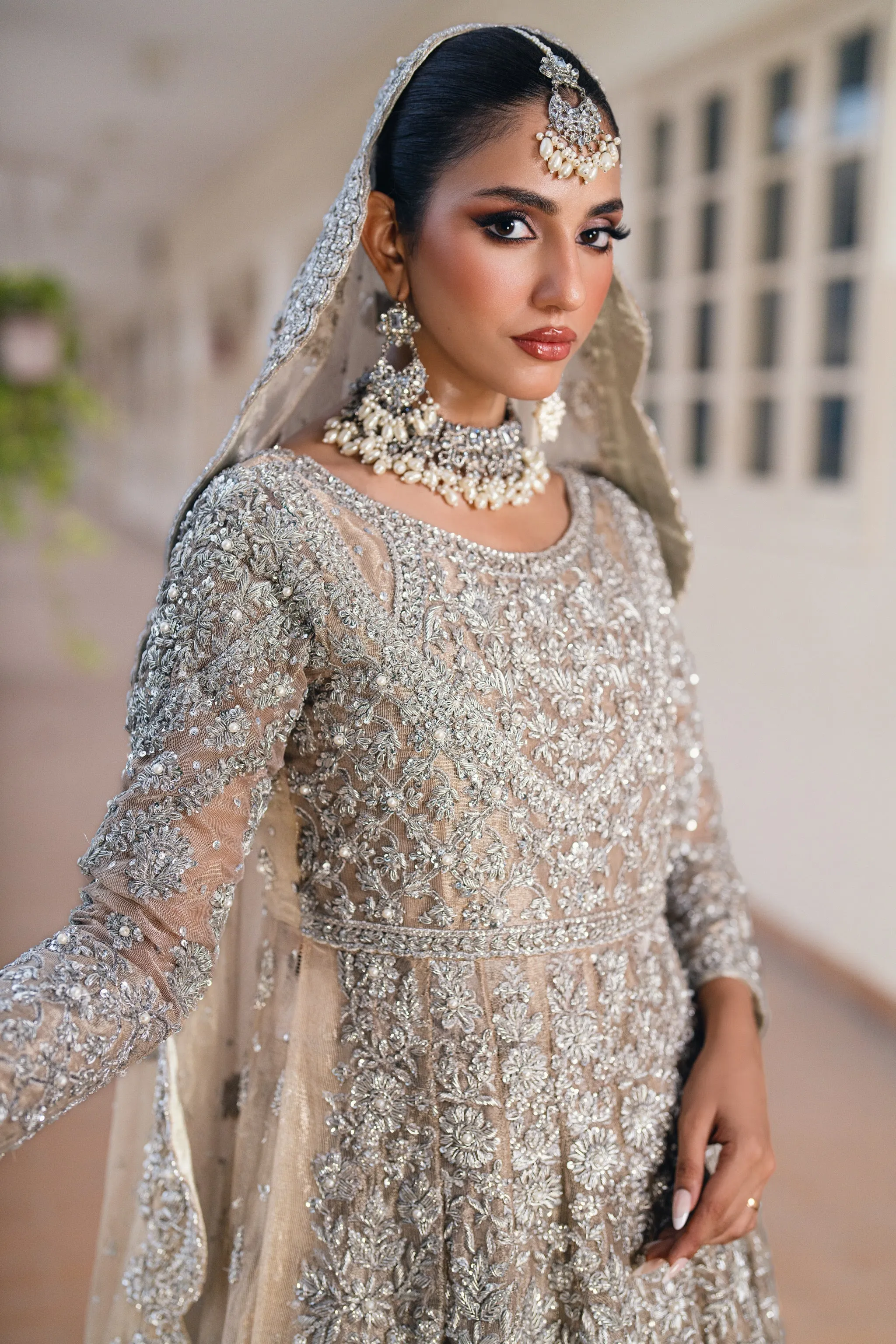 Bridal Lehenga Dupatta Gown Pakistani Wedding Dress