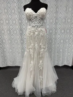 Bridal Sense Size 22 6178 Ivory/Nude Gown