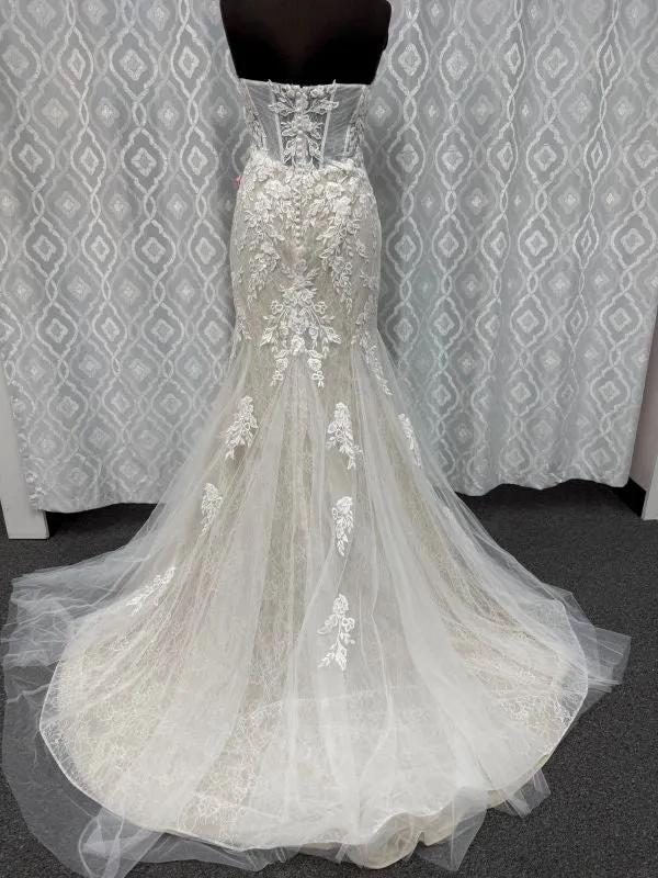 Bridal Sense Size 22 6178 Ivory/Nude Gown
