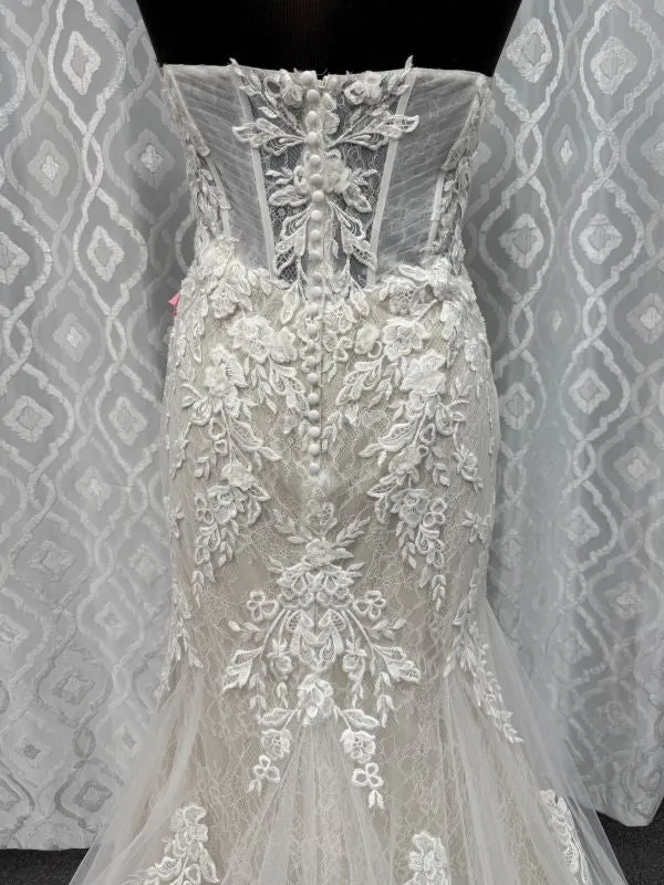 Bridal Sense Size 22 6178 Ivory/Nude Gown