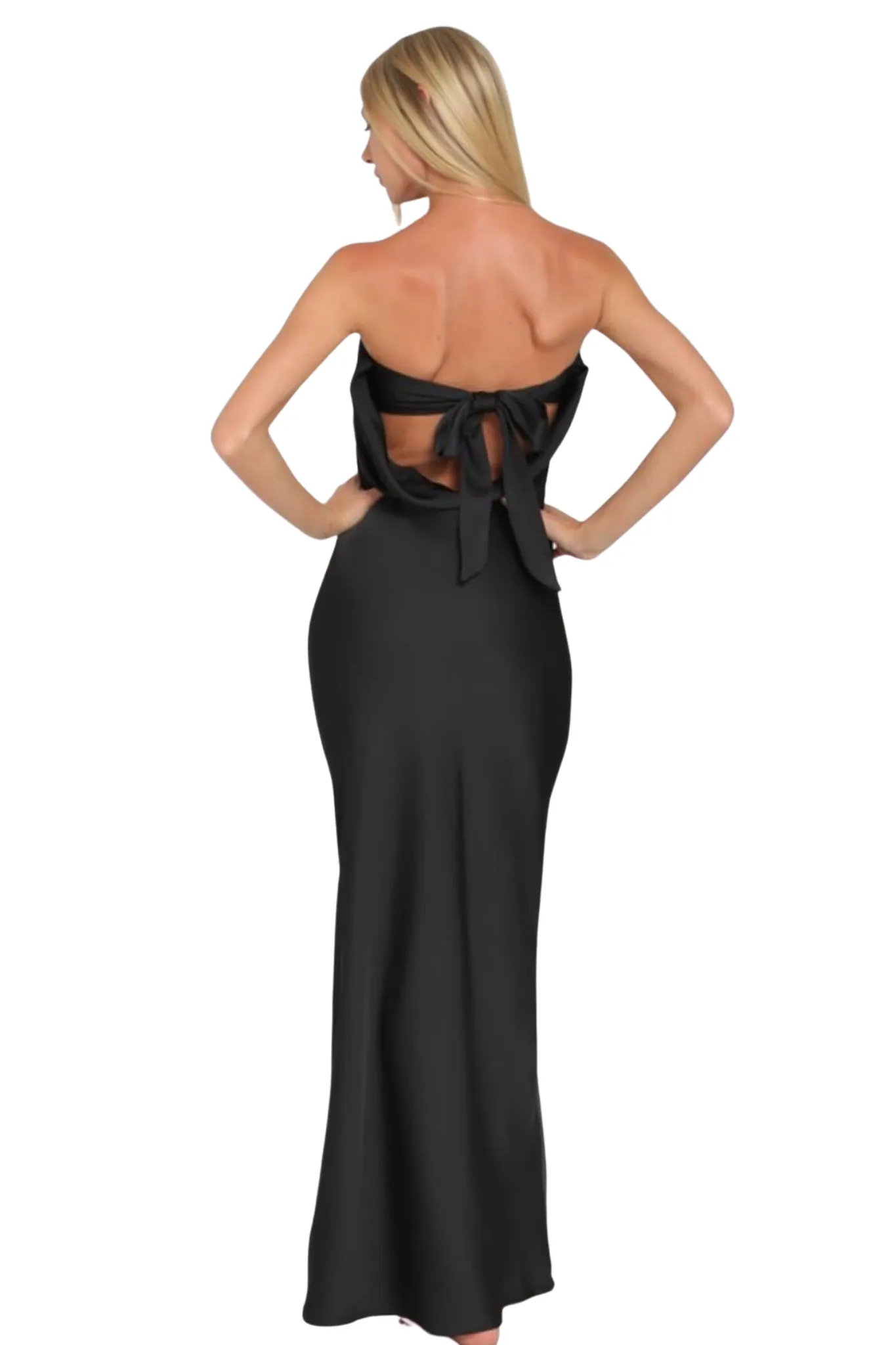 Caressa Tube Maxi Dress