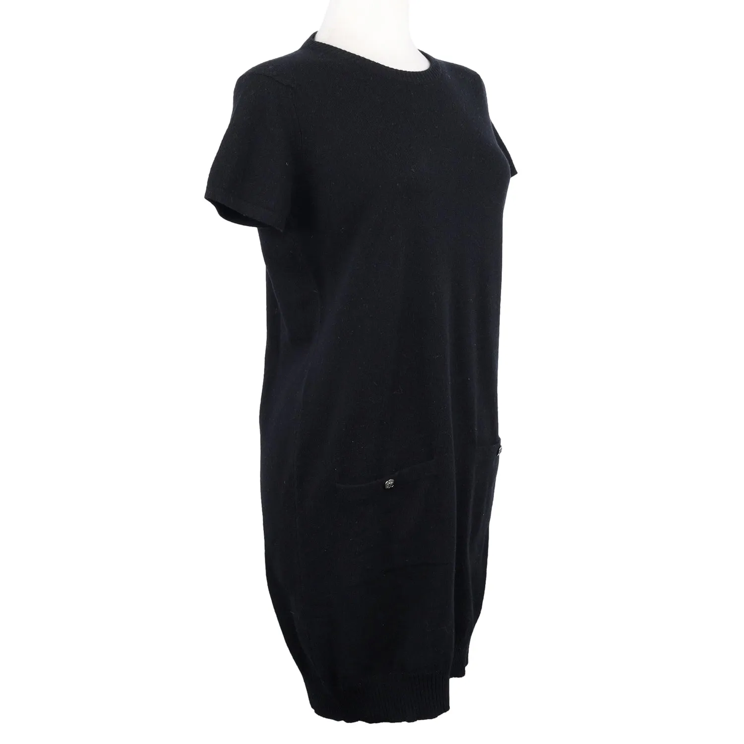 CC Button Knit Cashmere Dress 42