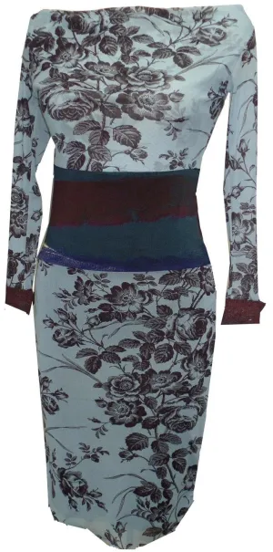 Celestial Cowl Neck Dress