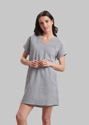 Check Lexie Short Sleeve Dress
