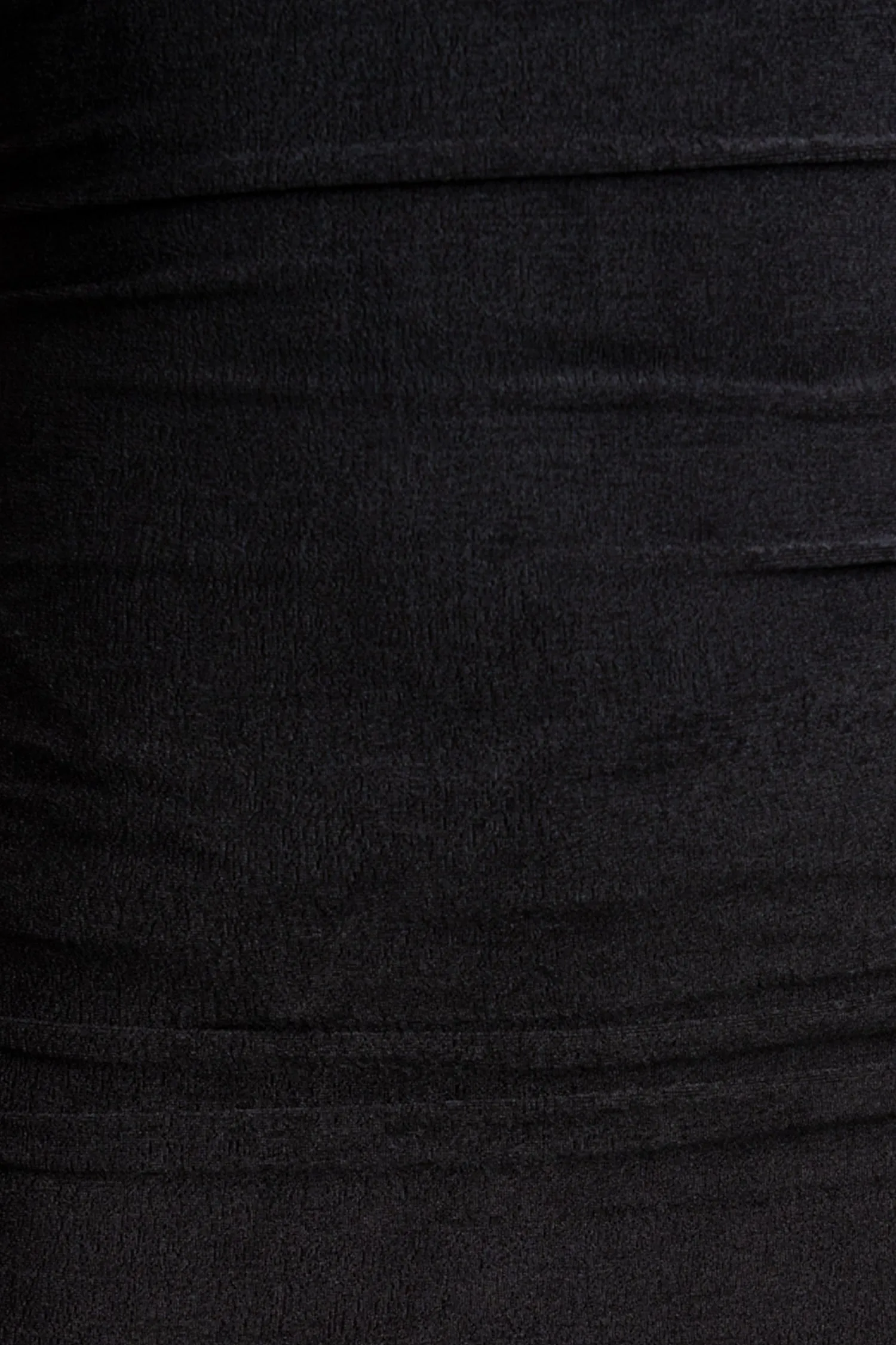 CHLOE COWL NECK MIDI DRESS - Black Metallic