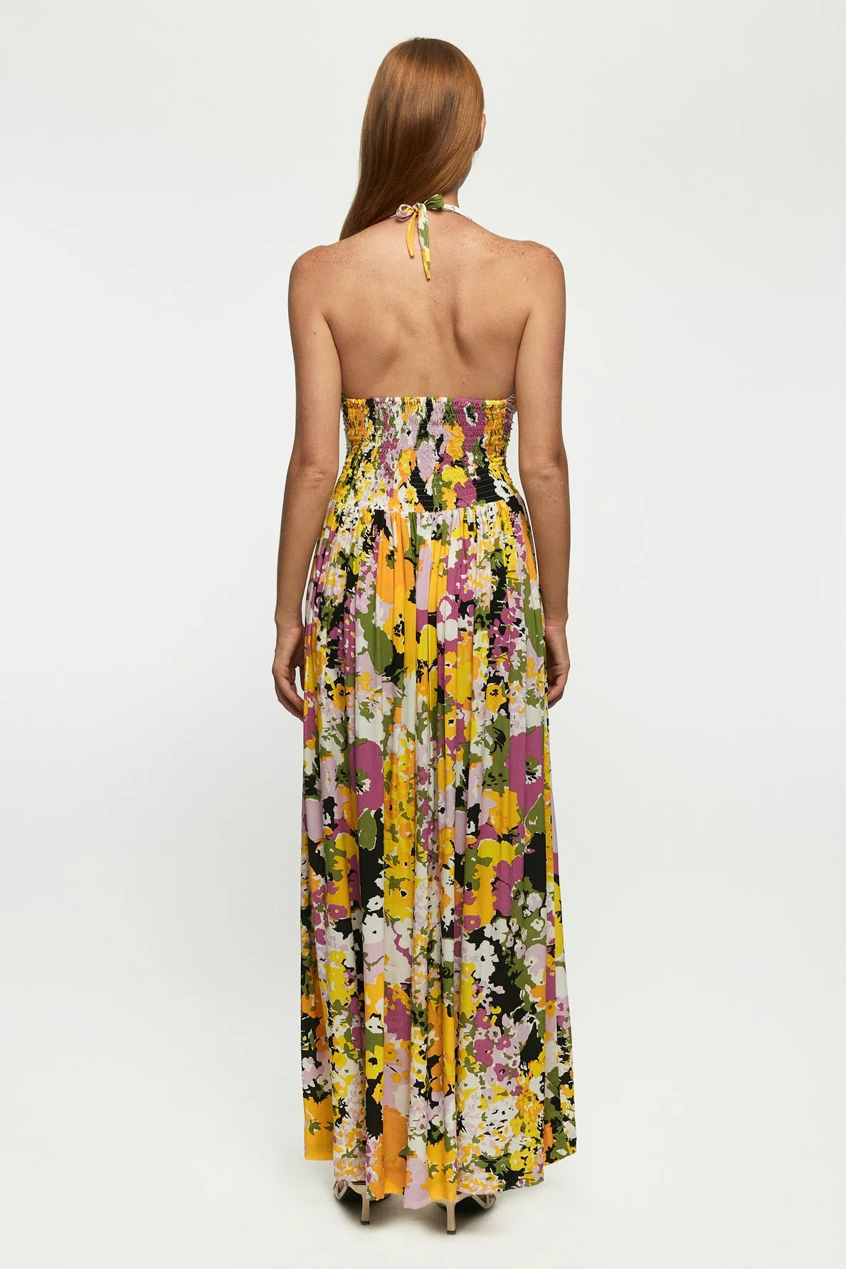 Cowl Neck Midi Dress