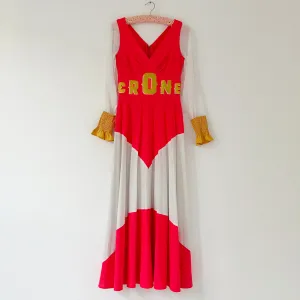 Crone bespoke full length dress