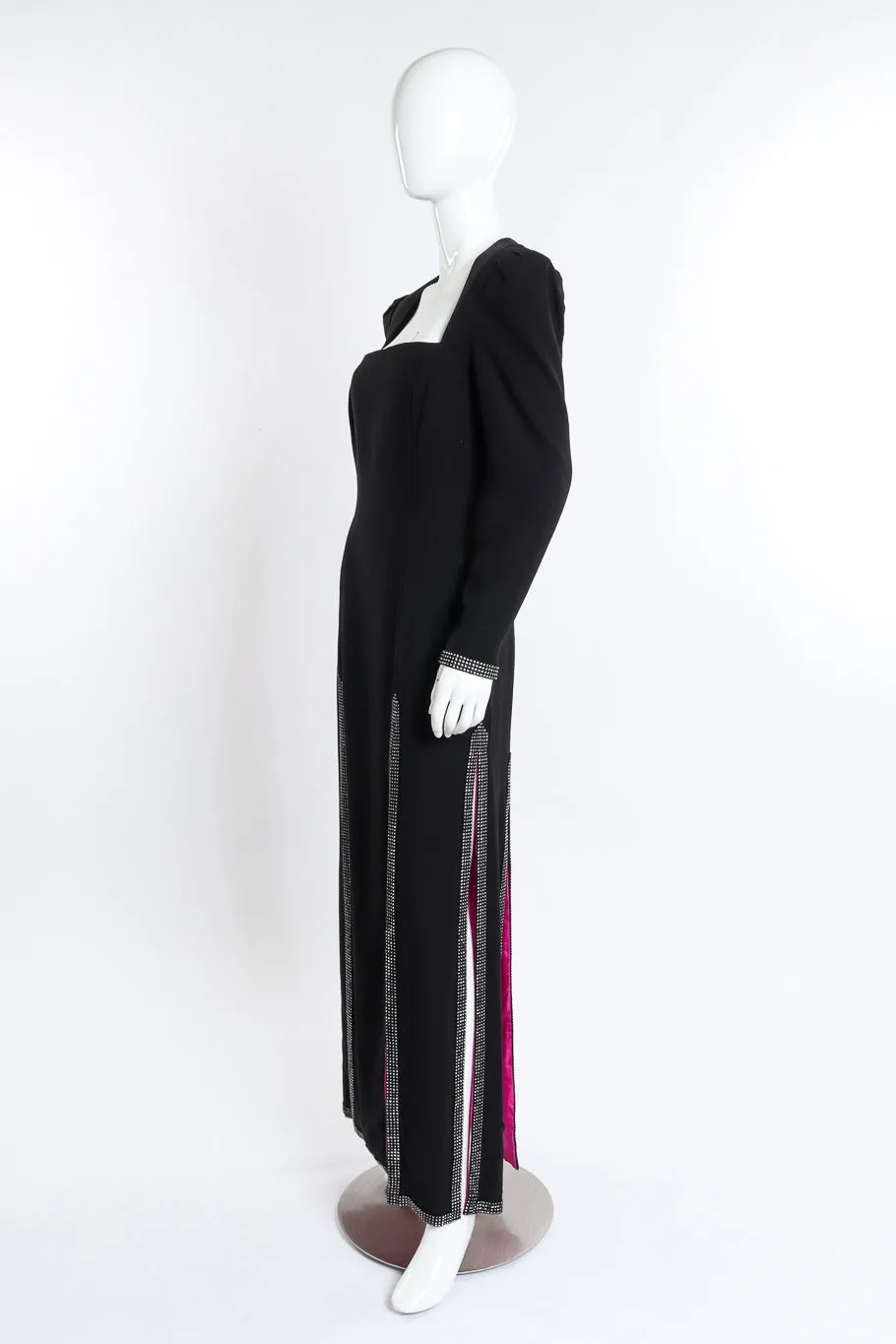 Crystal Trim Carwash Gown