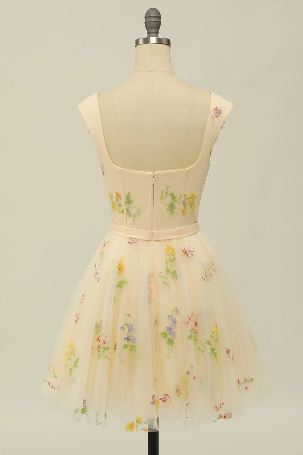 Cute A Line Sweetheart Black Short Homecoming Dress with Embroidery