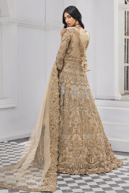 Designer Bridal Golden Lehenga for Indian Bridal Wear