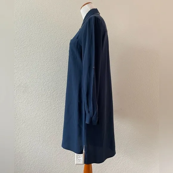 Diane von Furstenberg 100% Silk Shirt Dress
