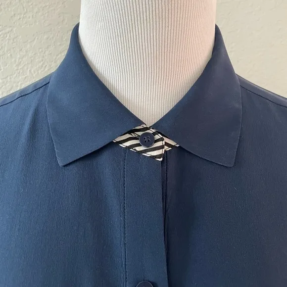 Diane von Furstenberg 100% Silk Shirt Dress