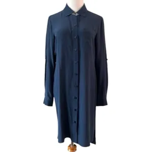 Diane von Furstenberg 100% Silk Shirt Dress