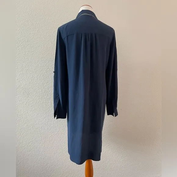 Diane von Furstenberg 100% Silk Shirt Dress