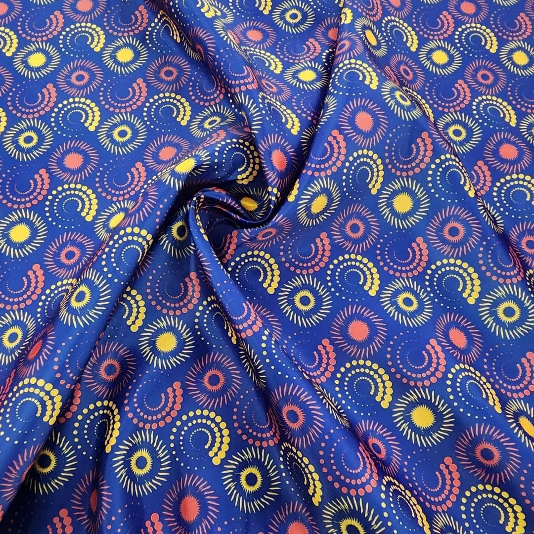 Digital Printed Duchess Satin Fabric 150 cm