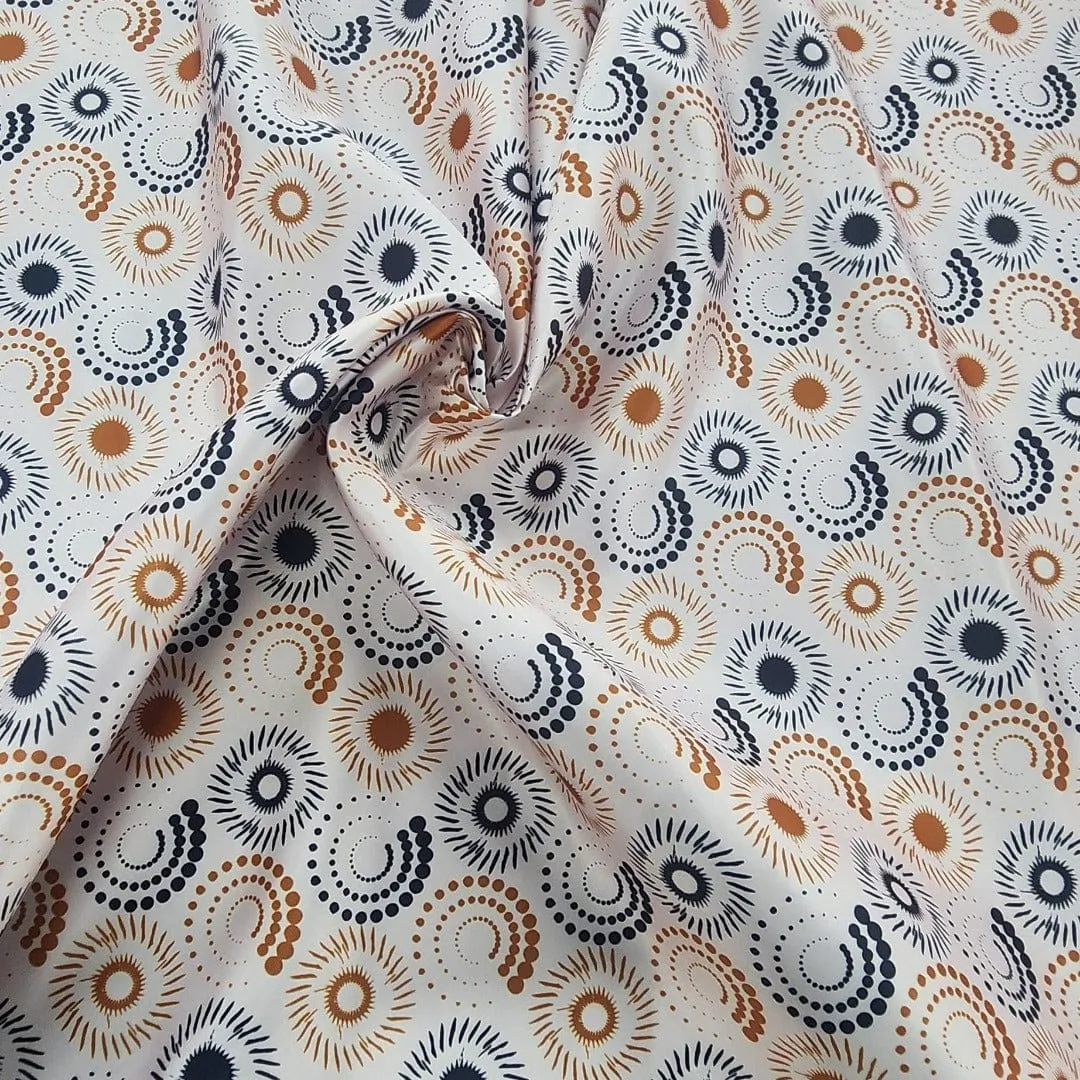 Digital Printed Duchess Satin Fabric 150 cm