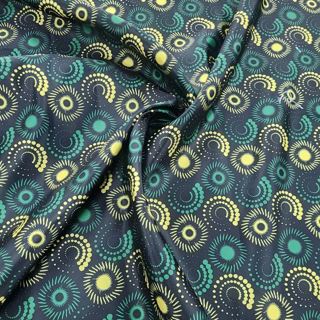 Digital Printed Duchess Satin Fabric 150 cm